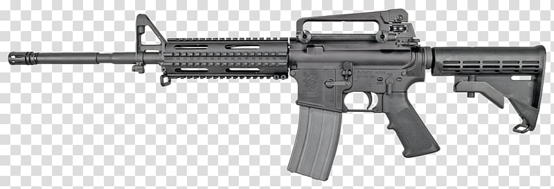 M4 carbine Windham Weaponry Inc AR-15 style rifle Firearm, weapon transparent background PNG clipart