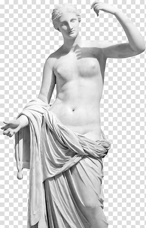 Statue Venus de Milo Art Sculpture Apollo Belvedere, design transparent background PNG clipart