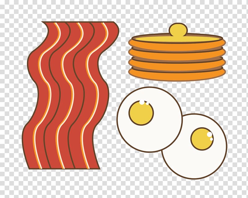Bacon Breakfast Hash browns Toast , bacon transparent background PNG clipart