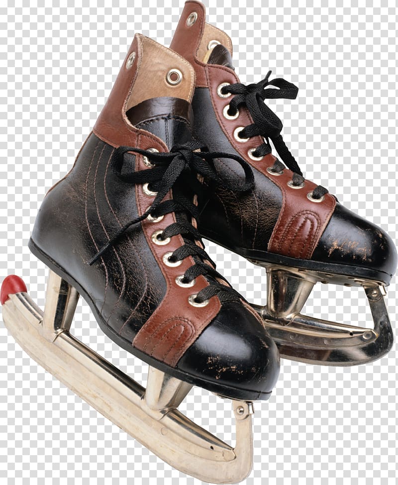 Ice skates transparent background PNG clipart