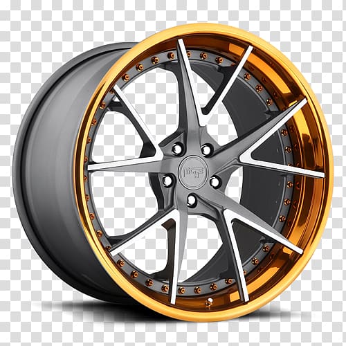 Rotiform, LLC. Car Custom wheel Bronze, metallic copper transparent background PNG clipart