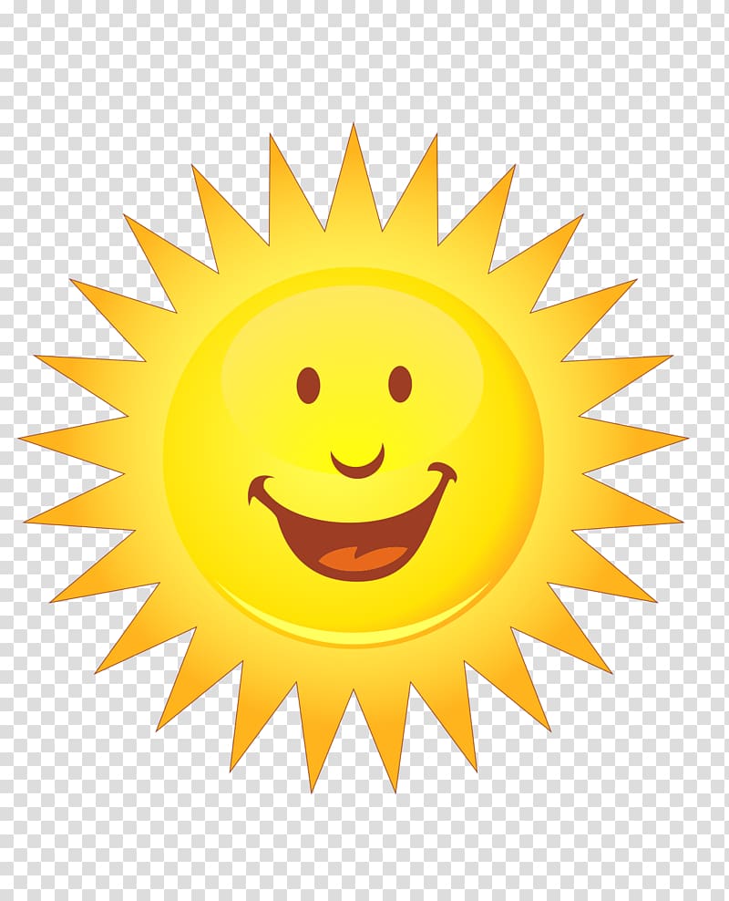 smiling sun , Sunlight Scalable Graphics, Smile the sun transparent background PNG clipart