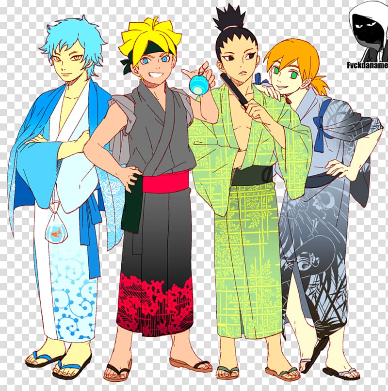 Inojin Yamanaka Boruto Uzumaki Naruto Uzumaki Shikamaru Nara Ino Yamanaka, kaminarimon transparent background PNG clipart