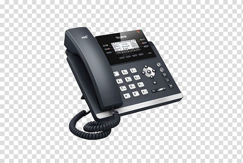 VoIP phone Yealink SIP-T42G Voice over IP Session Initiation Protocol Business telephone system, sip transparent background PNG clipart