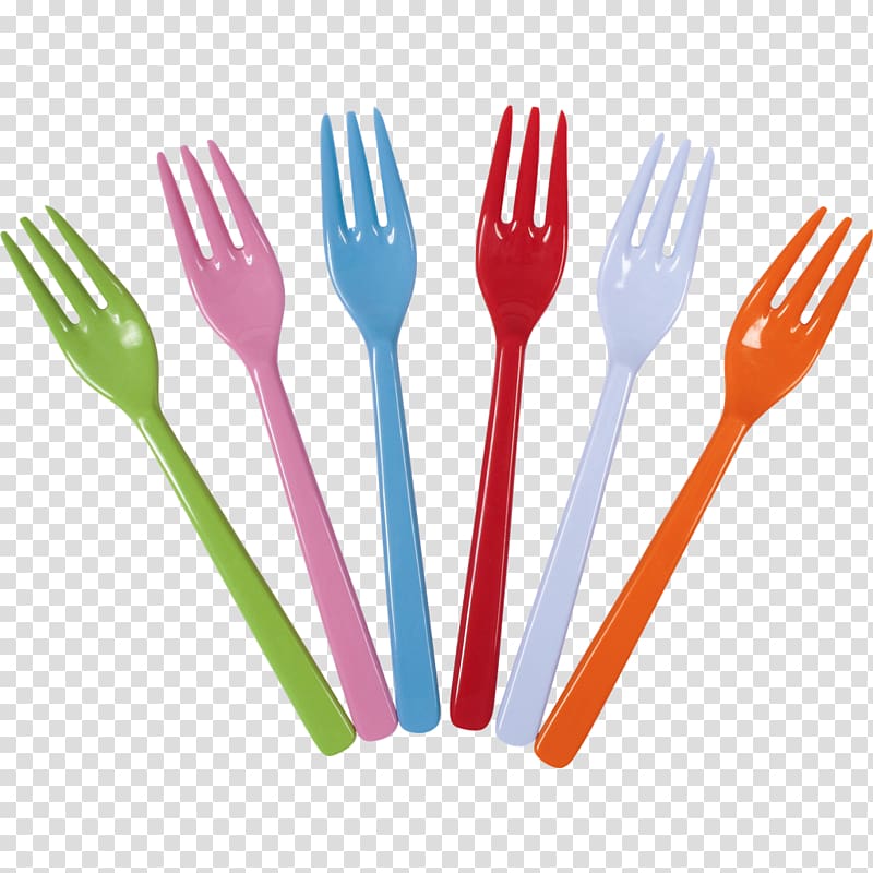 Pastry fork Melamine Spoon Knife, fork transparent background PNG clipart