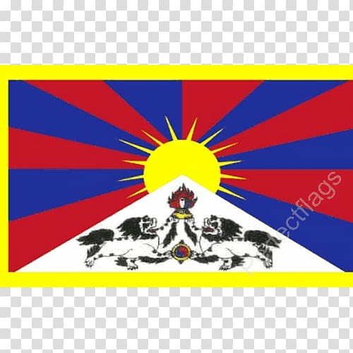 Flag of Tibet National flag Incorporation of Tibet into the People\'s Republic of China, Flag transparent background PNG clipart