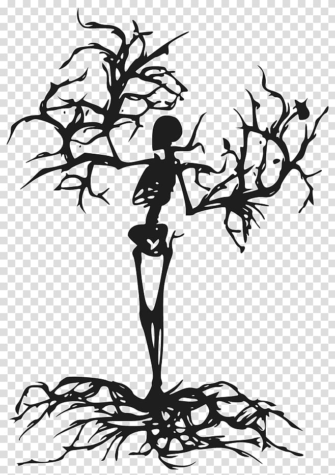 Tree of life Drawing Death , Dead Tree Cartoon transparent background PNG clipart