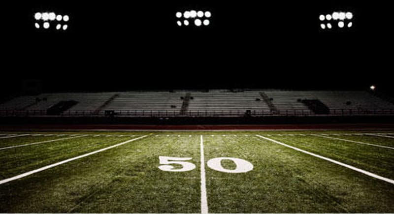 soccer field area, American football field Stadium Football pitch High school football, american football transparent background PNG clipart