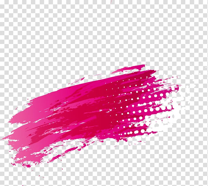 pink and white watercolor illustration, Ink Paintbrush Typography, Color ink graffiti transparent background PNG clipart