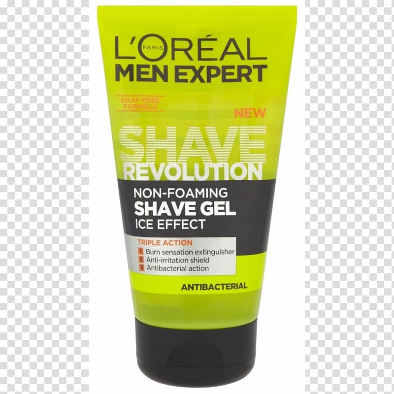 Shaving Cream L'Oréal Gel Foam, perfume transparent background PNG clipart