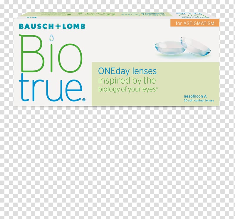 Bausch + Lomb Biotrue ONEday Contact Lenses Acuvue Toric lens Bausch & Lomb, glasses transparent background PNG clipart