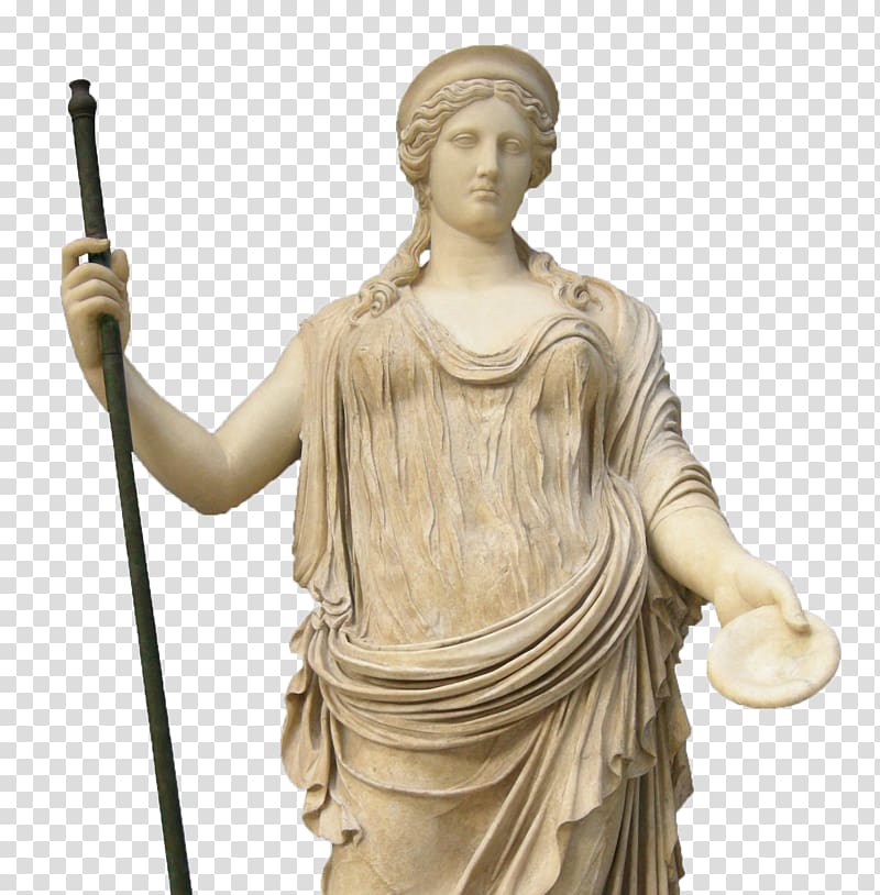 woman holding rod statue, Artemis Hera Zeus Vatican Museums Apollo, angel statue transparent background PNG clipart