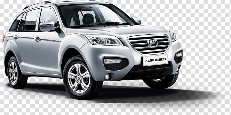 Lifan X60 Lifan Group Car Sport utility vehicle, Silver SUV car transparent background PNG clipart
