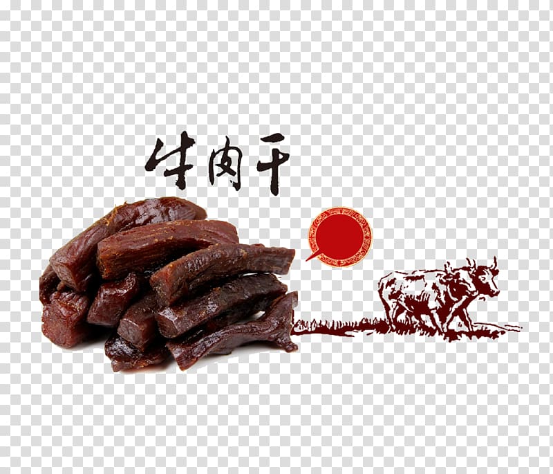 Inner Mongolia Jerky Beef Poster, Beef jerky transparent background PNG clipart