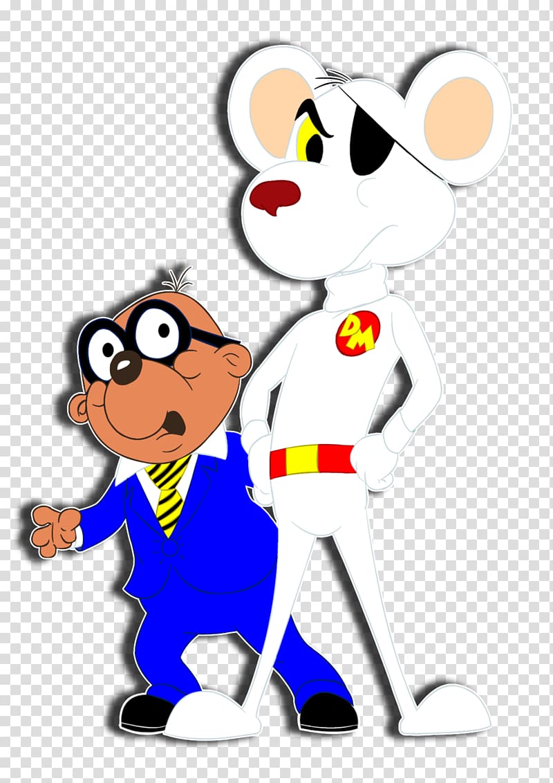 Cartoon CBBC Hamster , Danger mouse transparent background PNG clipart