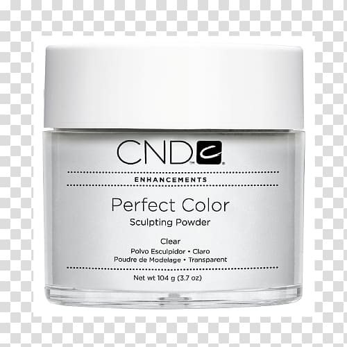 CND Perfect Color Sculpting Powder Artificial nails, Nail transparent background PNG clipart