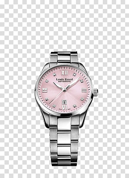 Analog watch Louis Erard Et Fils SA Cartier Tank Swiss made, watch transparent background PNG clipart