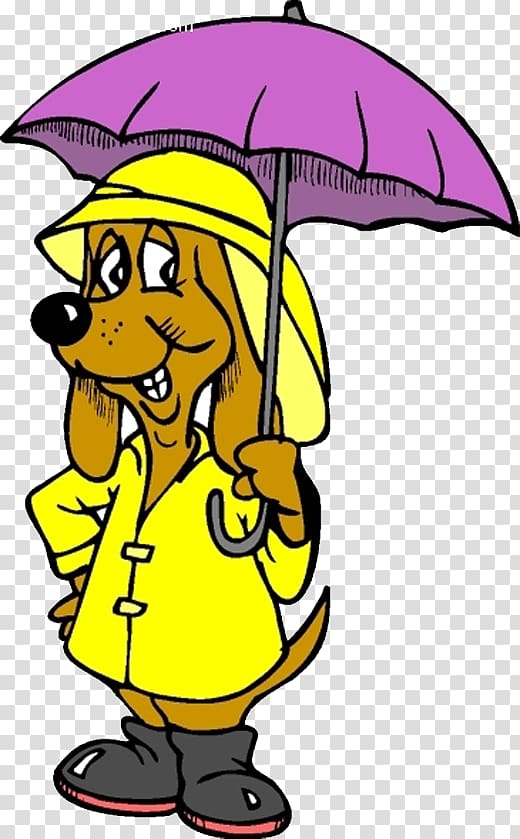 Raincoat Jacket , Purple umbrella name of dog cartoons transparent background PNG clipart