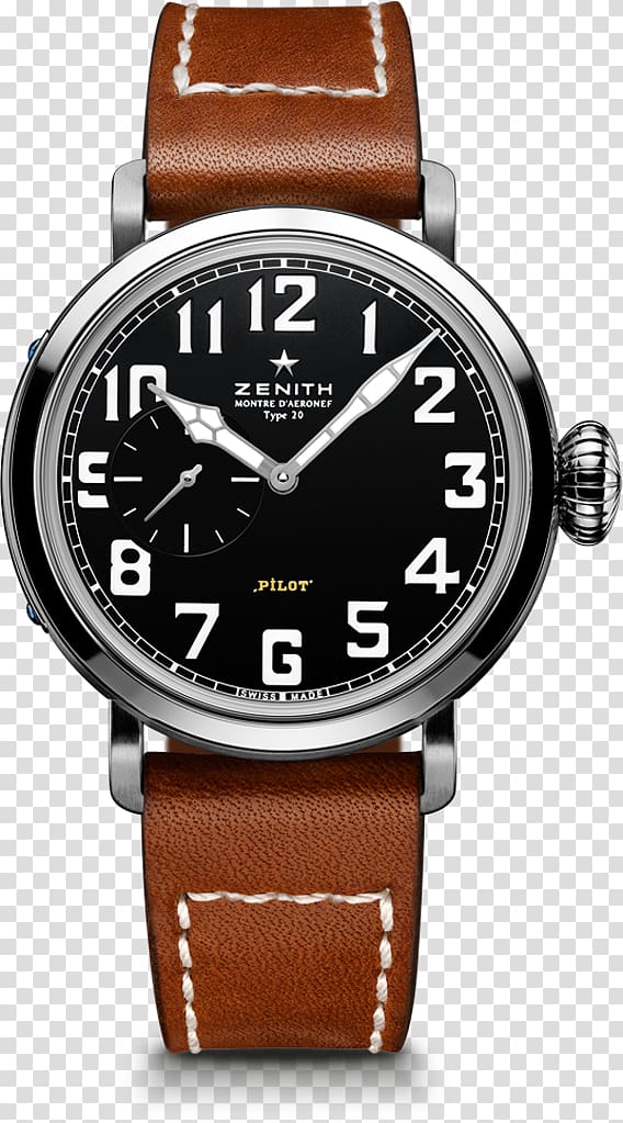 Zenith Watch 0506147919 Rolex Submariner Annual calendar, watch transparent background PNG clipart