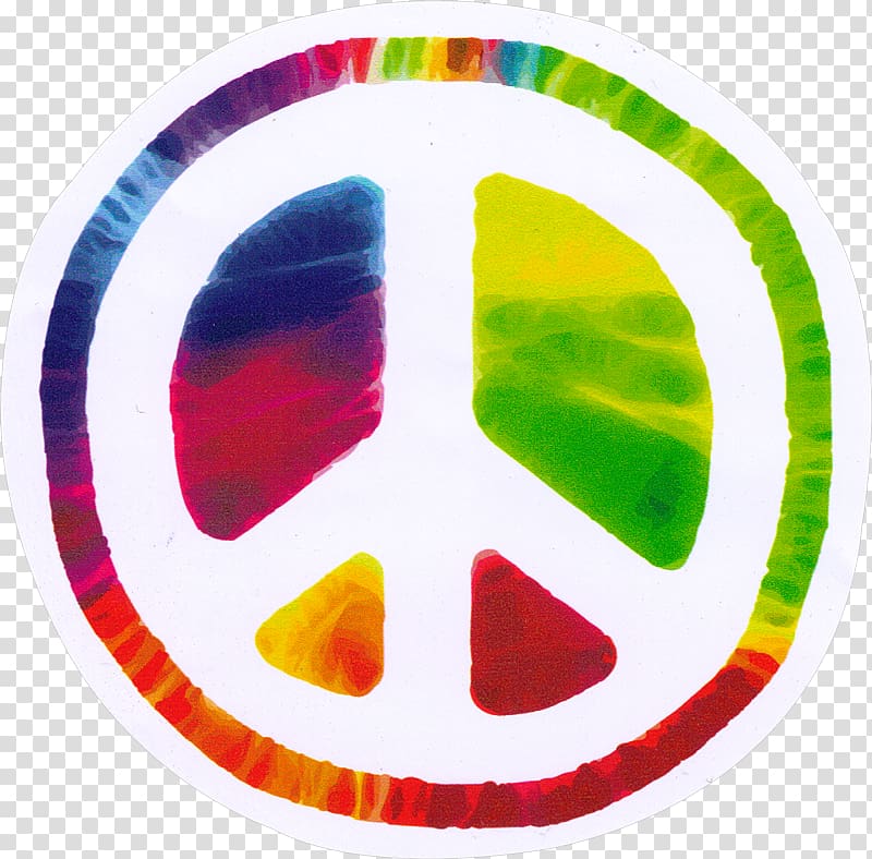 peace sign , Bumper sticker Decal Peace symbols Hippie, peace transparent background PNG clipart