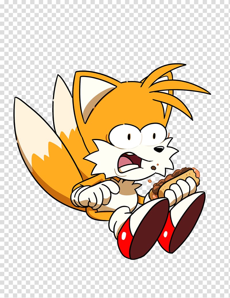 Tails Chili dog Super Smash Bros.™ Ultimate Doctor Eggman Amy Rose, sonic goodbye transparent background PNG clipart