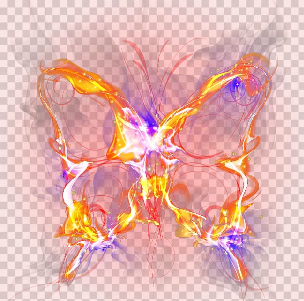 Butterfly Petal Computer , Colorful butterfly transparent background PNG clipart