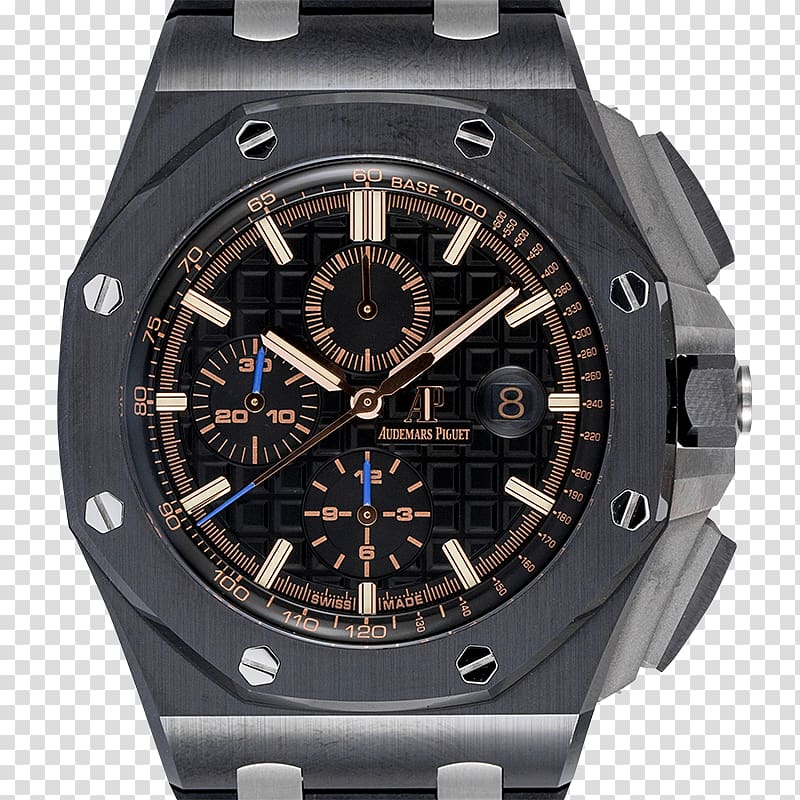 Watch Audemars Piguet Royal Oak Offshore Chronograph Audemars Piguet Royal Oak Offshore Chronograph Audemars Piguet Royal Oak Chronograph, Audemars Piguet transparent background PNG clipart