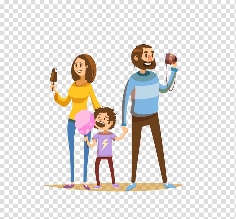 Illustration, family transparent background PNG clipart