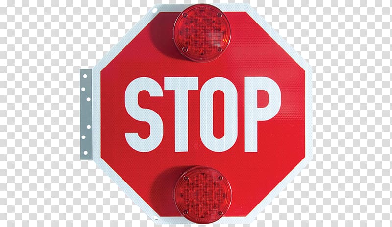 Stop sign Brand School bus traffic stop laws Logo Product design, Trashed Interior School Bus Driver transparent background PNG clipart