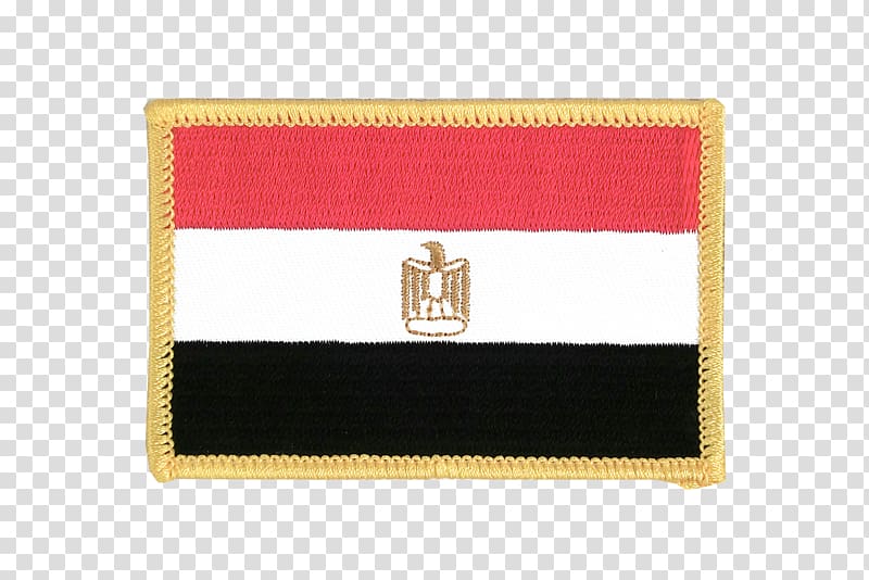 Flag of Egypt Flag patch Fahne, Egypt transparent background PNG clipart