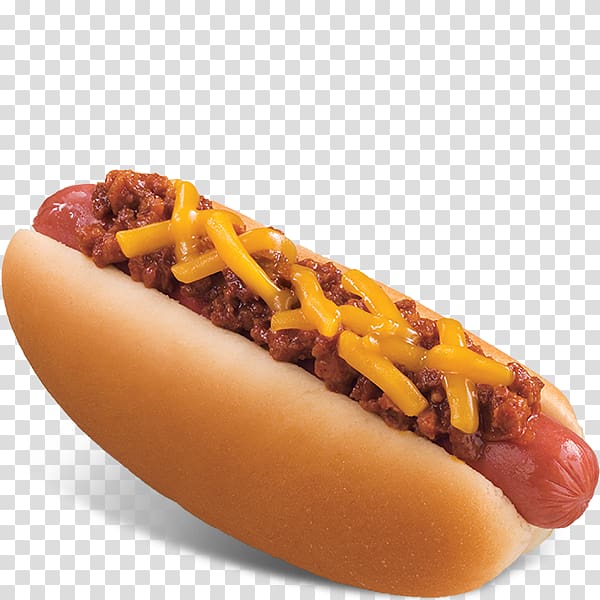 Chicago-style hot dog Chili dog Cheese dog Hamburger, hot dog transparent background PNG clipart