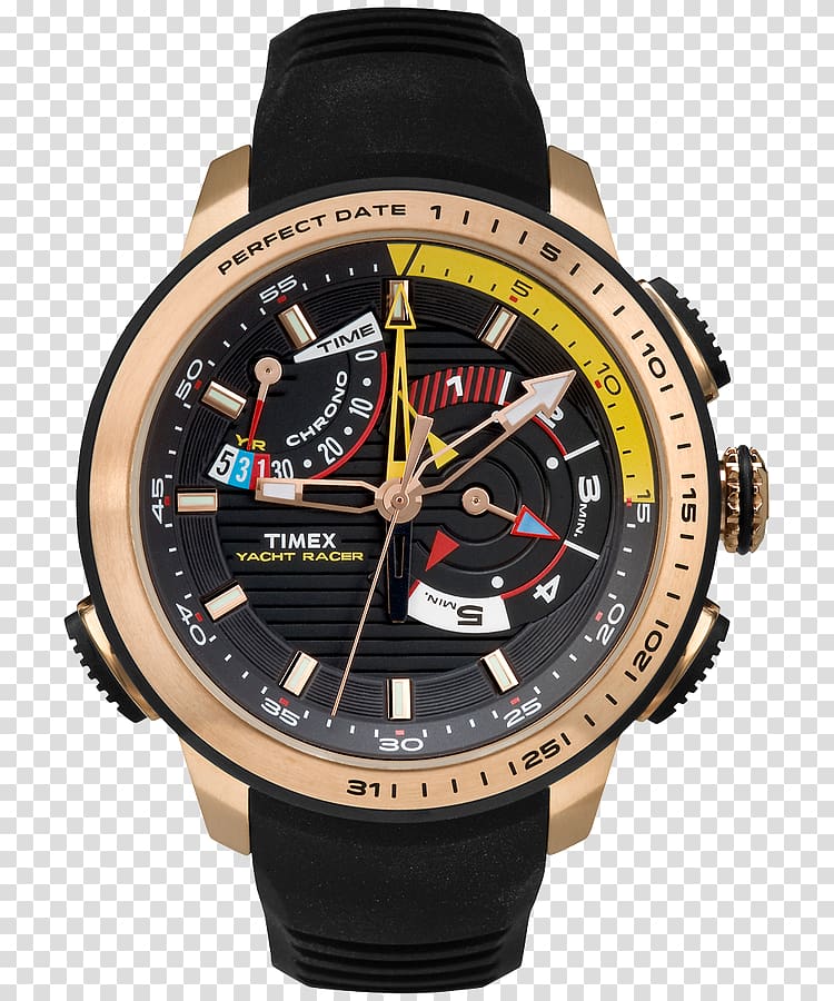 Watch Sailing Yacht Timex Group USA, Inc. Chronograph, watch transparent background PNG clipart