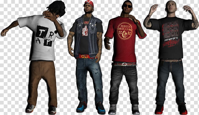 Grand Theft Auto: San Andreas San Andreas Multiplayer T-shirt Mod Video game, T-shirt transparent background PNG clipart