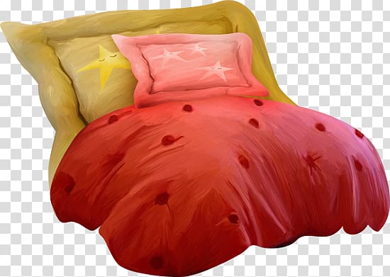 Bed Cartoon, bed transparent background PNG clipart