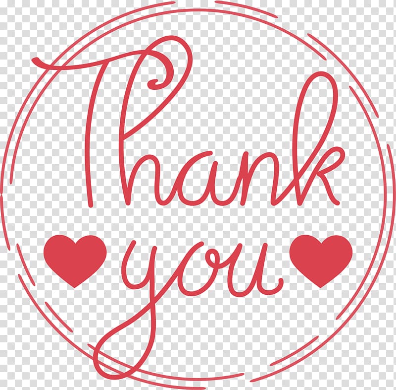 thank you text, Euclidean , Red round thanks tag transparent background PNG clipart