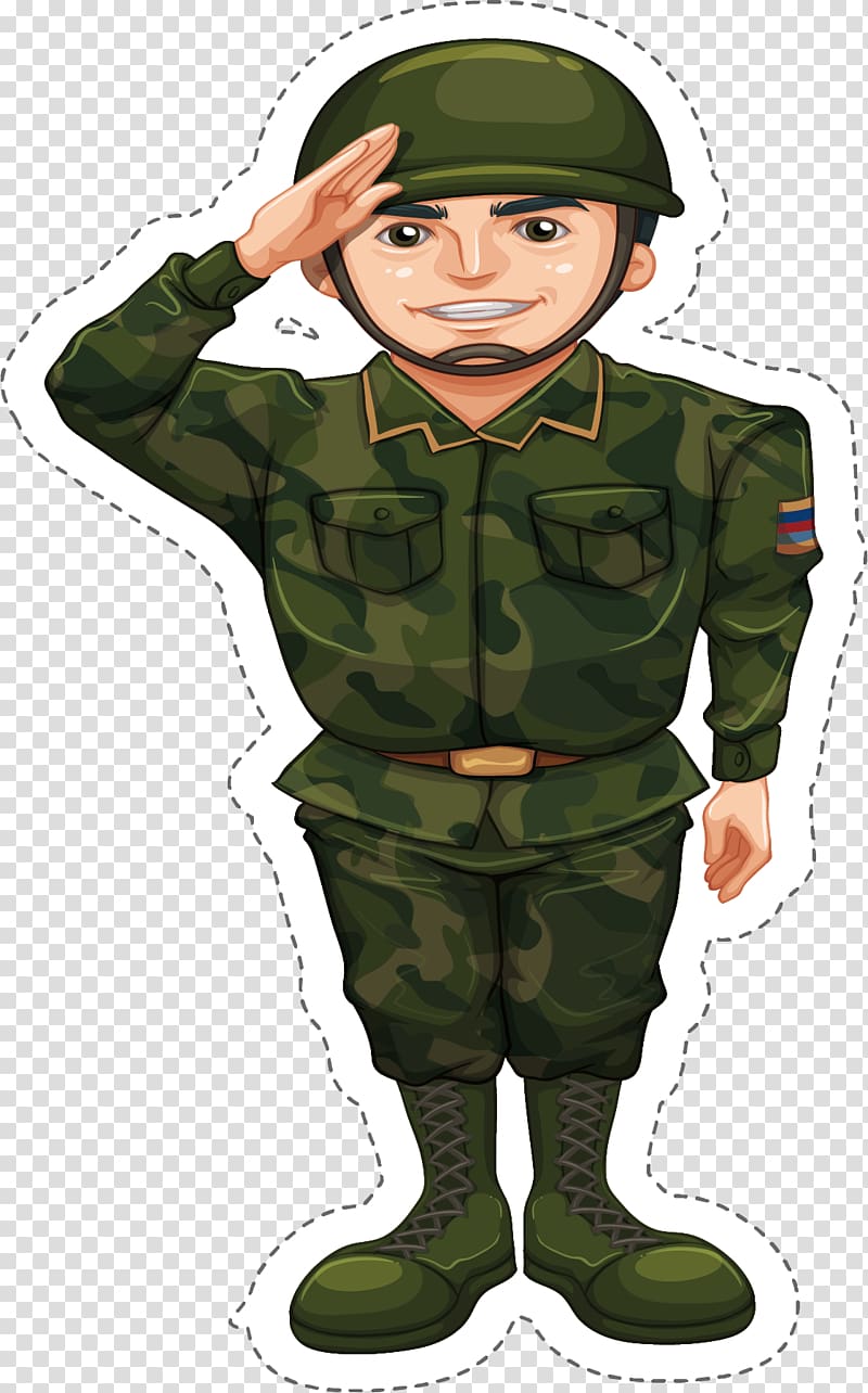 Soldier Salute , King of the military transparent background PNG clipart