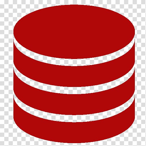 cylindrical red and white illustration, Computer Icons Oracle Database , db logo transparent background PNG clipart