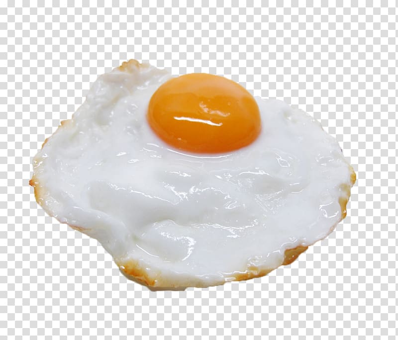 sunny side up egg illustration, Fried egg Breakfast Frying Food, Fried eggs transparent background PNG clipart