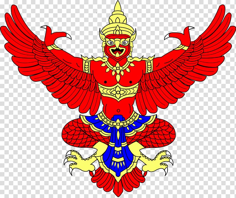 Emblem of Thailand Garuda Symbol National emblem, usa gerb transparent background PNG clipart
