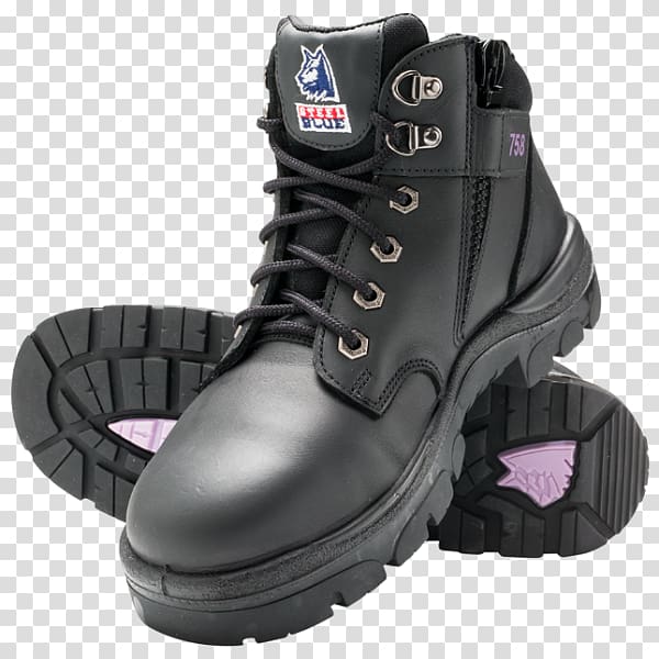 Steel-toe boot Steel blue, safety boots transparent background PNG clipart
