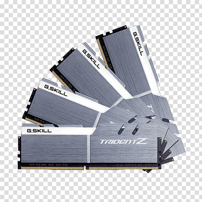 G.SKILL TridentZ DDR4 DDR4 SDRAM Corsair Vengeance LPX DDR4, dimm memory transparent background PNG clipart