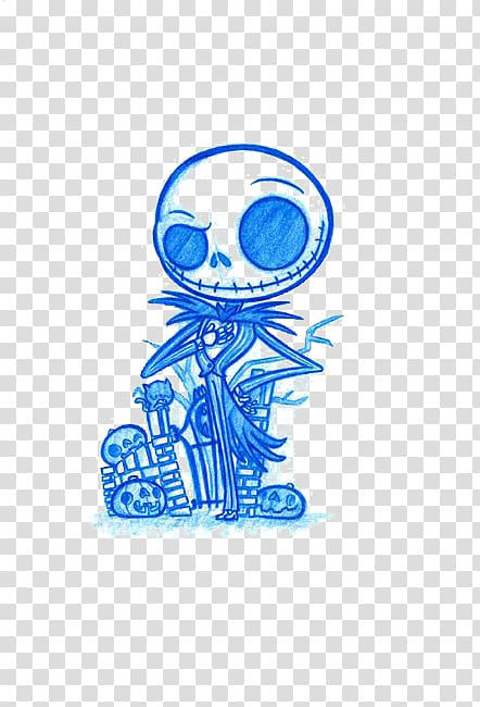 Jack Skellington Oogie Boogie Drawing Doodle, Creative Skeleton transparent background PNG clipart