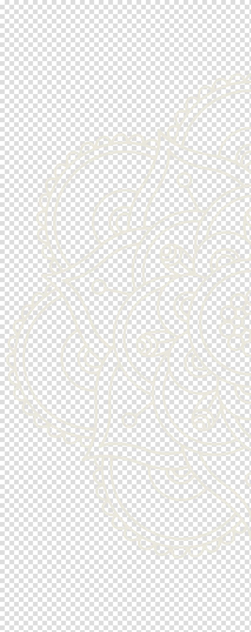 White Drawing Line, mandala yoga transparent background PNG clipart