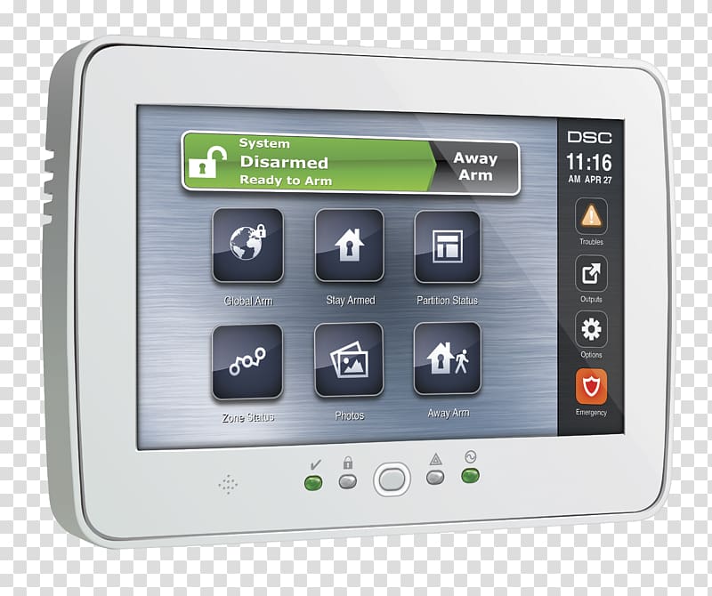 Security Alarms & Systems Touchscreen Keypad Motion Sensors Alarm device, others transparent background PNG clipart
