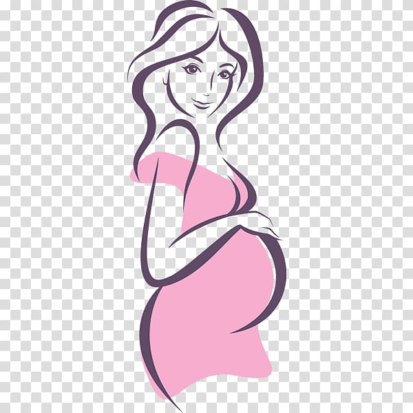 Drawing Pregnancy Baby Gender Plus Woman, pregnancy transparent background PNG clipart