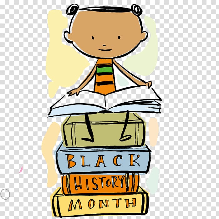 United States Black History Month African-American history African American, Read books transparent background PNG clipart