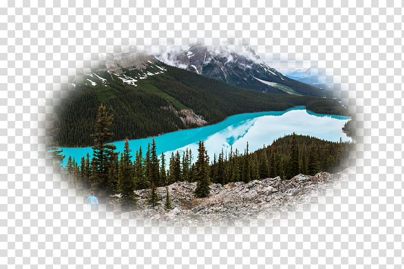 Peyto Lake Mount Scenery Water resources Glacial landform Desktop , others transparent background PNG clipart