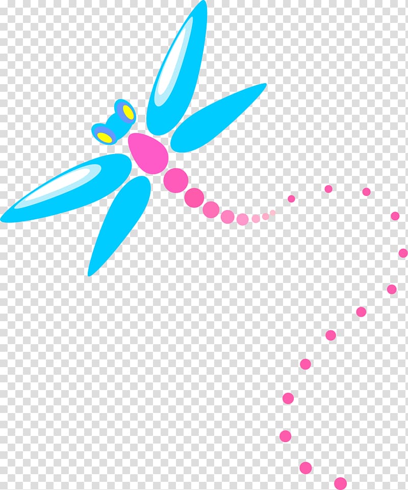 Dragonfly Blue, Hand painted blue dragonfly transparent background PNG clipart