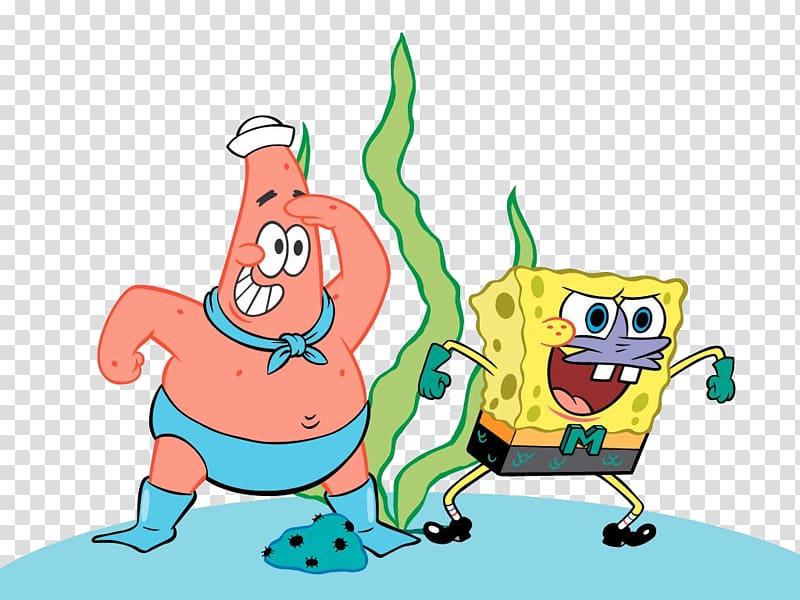 Patrick Star Plankton and Karen Squidward Tentacles Mr. Krabs Barnacle Boy, patricio meme transparent background PNG clipart
