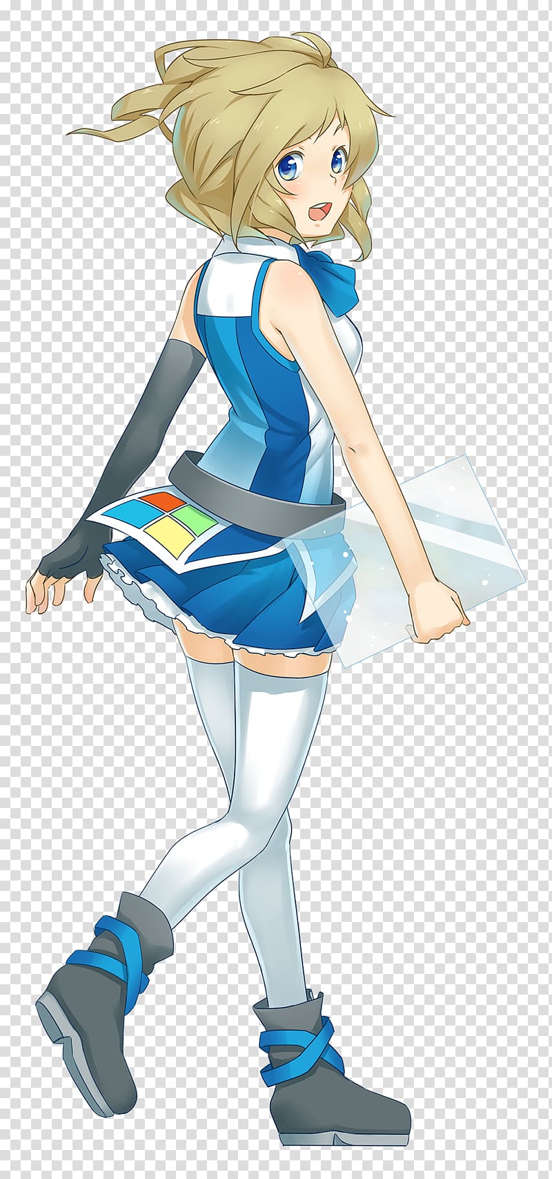 OS-tan Windows XP Operating Systems, Anime transparent background